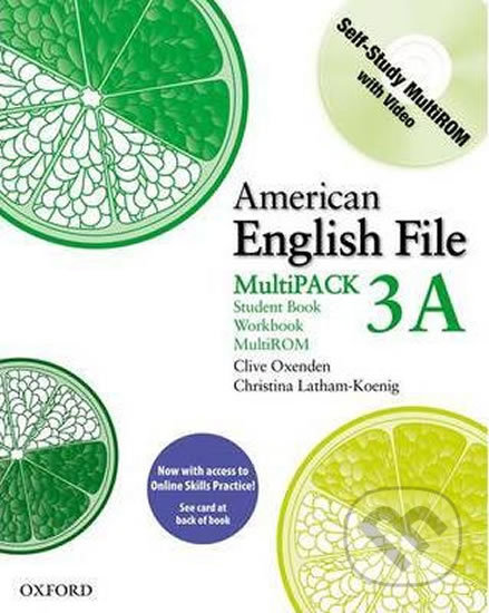 American English File 3: Student´s Book + Workbook Multipack A with Online Skills Practice Pack - Christina Latham-Koenig, Clive Oxenden, Oxford University Press, 2011