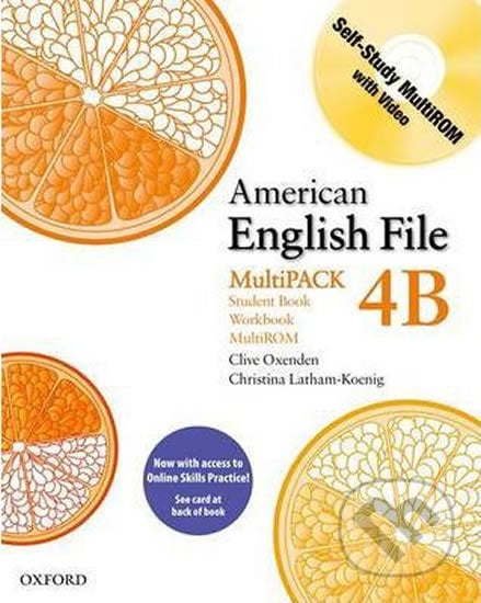 American English File 4: Student´s Book + Workbook Multipack B with Online Skills Practice Pack - Christina Latham-Koenig, Clive Oxenden, Oxford University Press, 2011