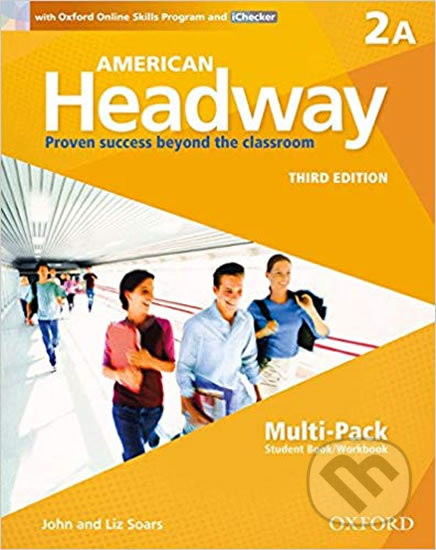 American Headway 2: Student´s Book + Workbook Multipack A (3rd) - kniha z kategorie Jazykové učebnice a slovníky