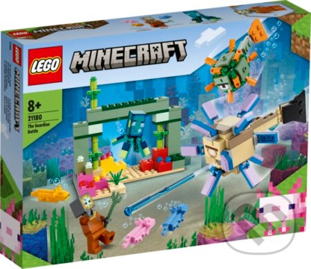 LEGO Minecraft 21180 Súboj so strážcami, LEGO, 2021