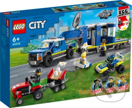 LEGO City 60315 Mobilné veliteľské vozidlo polície, LEGO, 2021