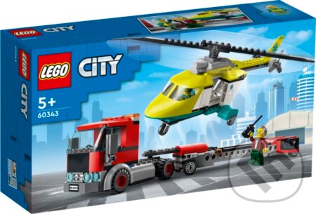 LEGO City 60343 Preprava záchranárskej helikoptéry, LEGO, 2021