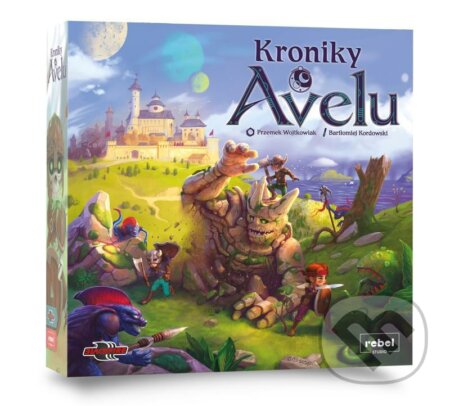Kroniky Avelu - kooperativní hra - hra z kategorie Knihy o hrách