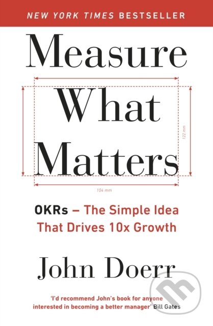 E-kniha: Measure What Matters (John Doerr). Penguin Books, 2018