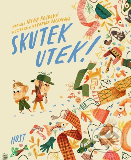 Skutek utek! - Irena Hejdová, Veronika Zacharová (ilustrátor), Host, 2022