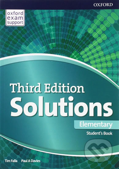 Solutions Elementary: Student´s Book 3rd (International Edition) - Paul Davies, Tim Falla, Oxford University Press, 2017