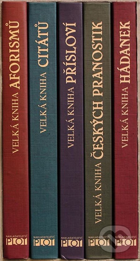 Velké knihy - dárkový komplet 5 knih - Kolektív autorov, Plot, 2012