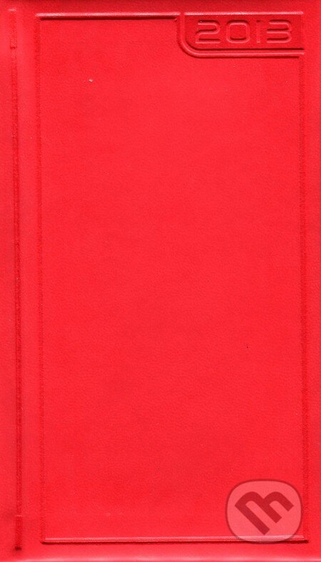 Mini diár Venetia 2013 - červený, Spektrum grafik, 2012