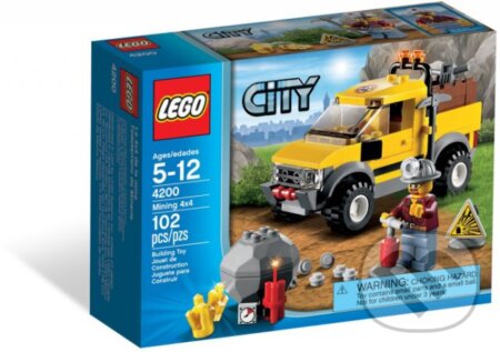 LEGO City 4200-Ťažba 4x4, LEGO, 2012