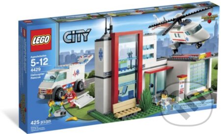 LEGO City 4429-Záchranná helikoptéra, LEGO, 2012