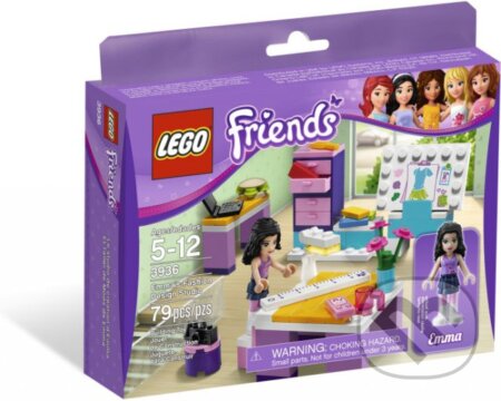 LEGO Friends 3936-Ema a její návrhárske štúdio, LEGO, 2012