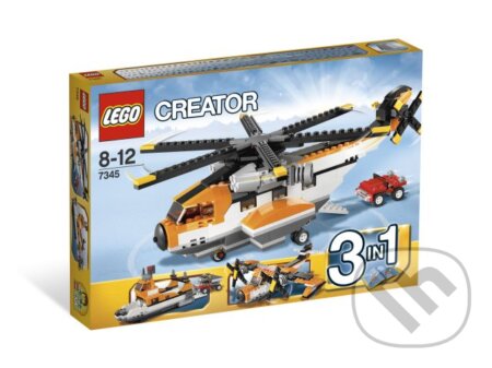 LEGO Creator 7345-Dopravný helikoptéra, LEGO, 2012