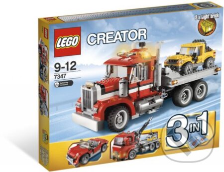 LEGO Creator 7347-Diaľničný odťah, LEGO, 2012