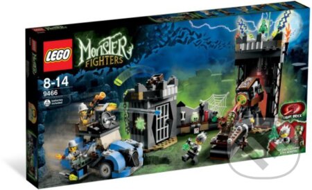 LEGO Monster Fighters 9466-Šialený profesor a jeho netvor, LEGO, 2012