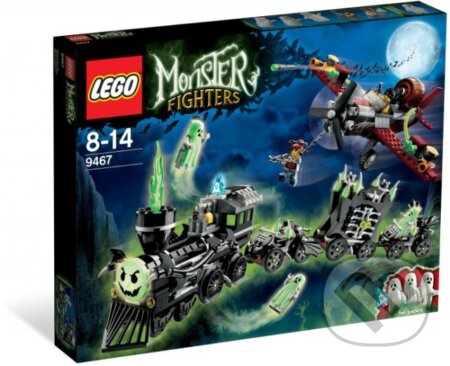 LEGO Monster Fighters 9467-Vlak duchov, LEGO, 2012