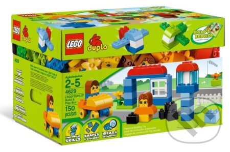 LEGO DUPLO 4629-Build & Play Box, LEGO, 2012