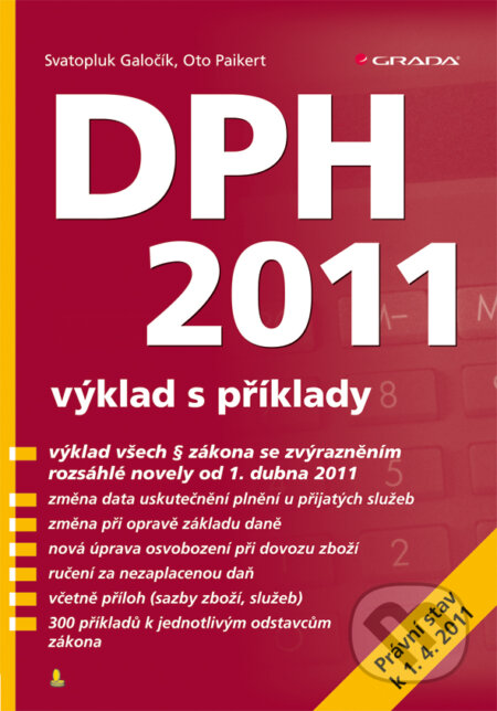 E-kniha: DPH 2011 (Svatopluk Galočík; Oto Paikert)