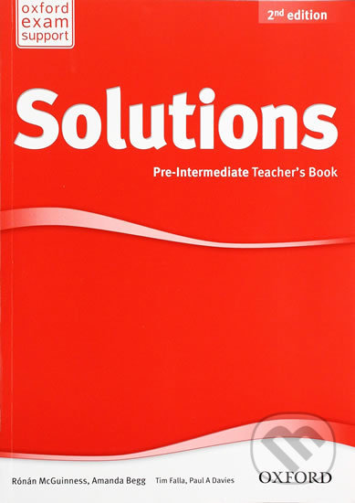 Maturita Solutions Pre-intermediate: Teacher´s Book (2nd) - Rónán McGuinnes, Oxford University Press, 2019