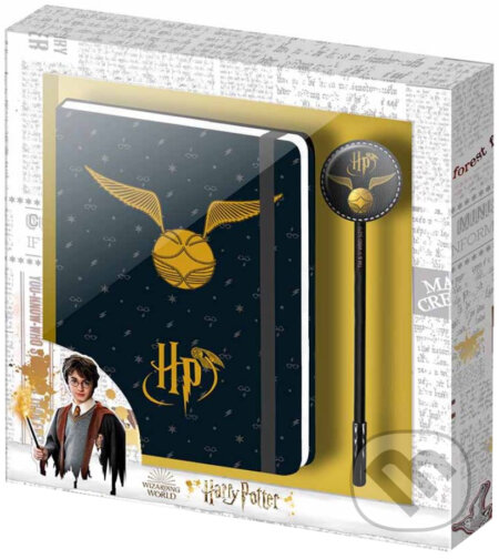 Poznámkový blok s perom Harry Potter: Krídla Ohnivej strely, , 2021