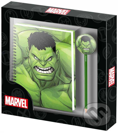 Poznámkový blok s perom Marvel: Hulk Destroy, , 2021