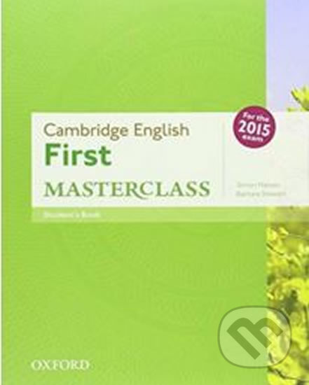Cambridge English First Masterclass Student´s Book - Simon Haines, Oxford University Press