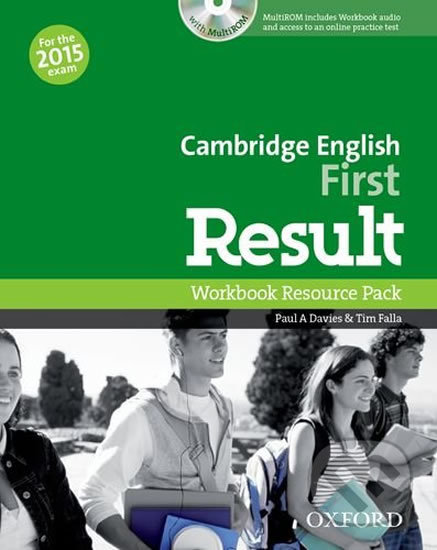 Cambridge English First Result Workbook without Key with Audio CD - Paul Davies, Oxford University Press