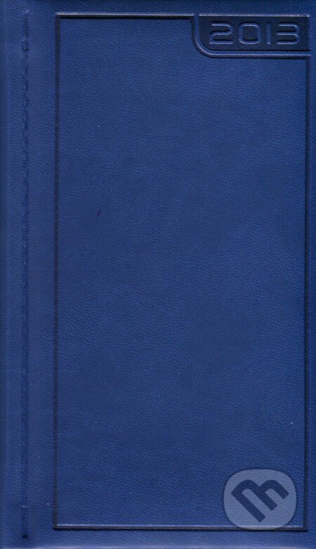 Mini diár Venetia 2013 - modrý, Spektrum grafik, 2012