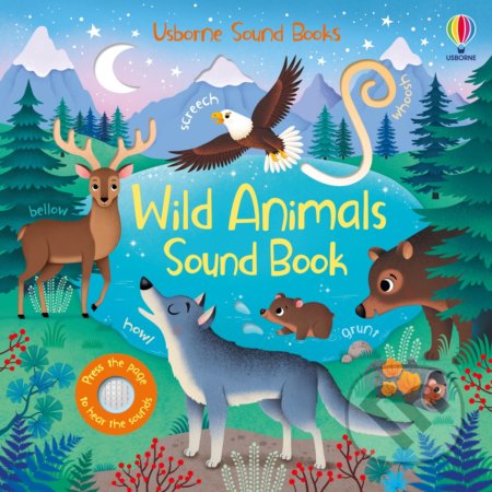 Wild Animals Sound Book - Sam Taplin, Federica Iossa (ilustrátor), Usborne, 2021