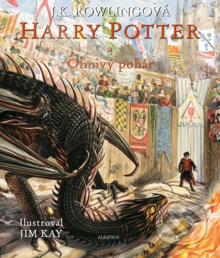 Harry Potter a Ohnivý pohár - J.K. Rowling, Jim Kay (ilustrátor), Albatros CZ, 2022