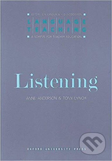 Language Teaching: Series Listening - Anne Anderson, Oxford University Press, 1988