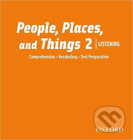 Obálka – People, Places and Things Reading 2: Audio CD