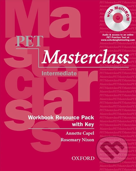 Pet Masterclass: Workbook Resource Pack with Key + Multi-ROM - Annette Capel, Oxford University Press, 2010