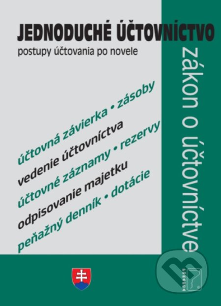 Jednoduché účtovníctvo, postupy účtovania po novele 2022 - Ivana Hudecová, Poradca s.r.o., 2022