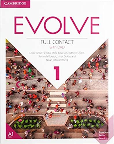 Evolve 1: Full Contact with DVD - Ann Leslie Hendra, Cambridge University Press, 2019