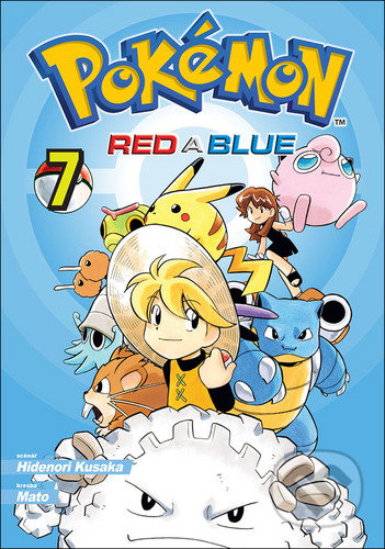 Pokémon Red a Blue 7 - Hidenori Kusaka, Mato (Ilustrátor), Crew, 2022