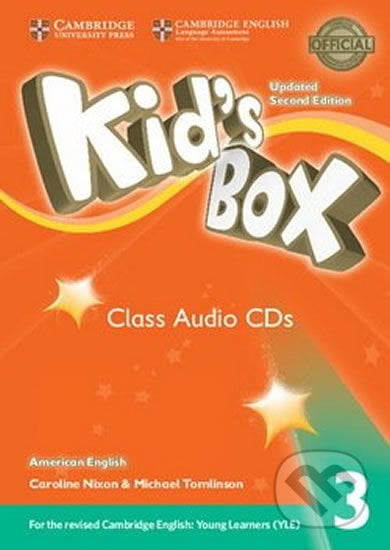 Kid´s Box 3: Class Audio CDs (3) American English,Updated 2nd Edition - Caroline Nixon, Cambridge University Press, 2017