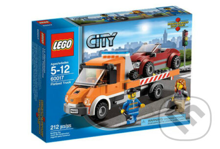 LEGO City 60017 - Auto s plochou korbou, LEGO, 2012