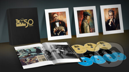 Kmotr kolekce 1.-3. edice k 50. výročí Ultra HD Blu-ray - Francis Ford Coppola, Magicbox, 2022