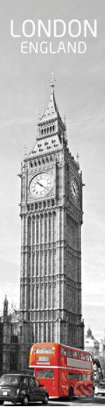 3D záložka - London in red