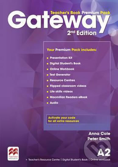 Gateway A2: Teacher´s Book Premium Pack, 2nd Edition - Anna Cole, MacMillan, 2016