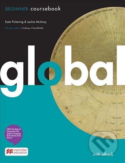 Global Beginner: Coursebook + eBook - Adrian Tennant, MacMillan, 2017