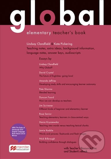 Global Elementary: Teacher`s Book + Resource CD + eBook Pack - Adrian Tennant, MacMillan, 2016