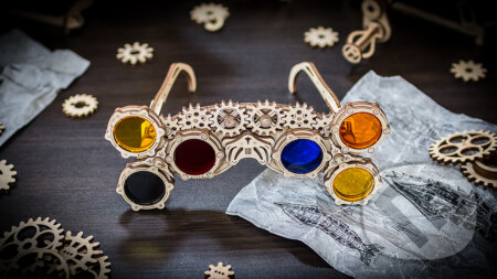 Okuliare - puzzle z kategorie 3D puzzle