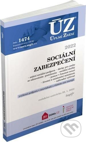 Úplné Znění - 1474 Sociální zabezpečení, Sagit, 2022