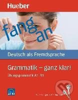 Grammatik - ganz klar! - Barbara Gottstein-Schramm, Barbara Duckstein, Franz Specht, Max Hueber Verlag, 2021