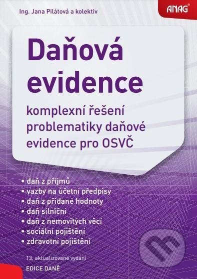 Daňová evidence 2022 - Jana Pilátová - kniha z kategorie Daně