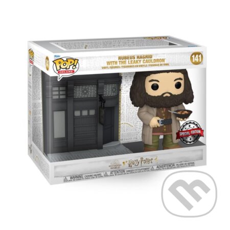 Funko POP Deluxe: Harry Potter Diagon Alley - The Leaky Cauldron w/Hagrid (limited special edition)