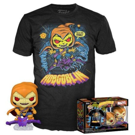 Funko POP & Tee: Animated Spiderman Hobgoblin - velikost trika XL