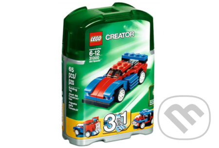 LEGO CREATOR 31000 - Mini pretekárske autíčko, LEGO, 2013