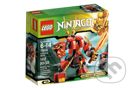 LEGO NINJAGO 70500 - Kajov ohnivý robot, LEGO, 2013